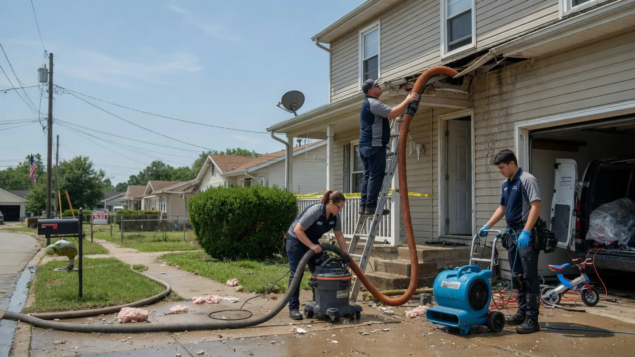 Water Damage Restoration in Freeport, KS near me